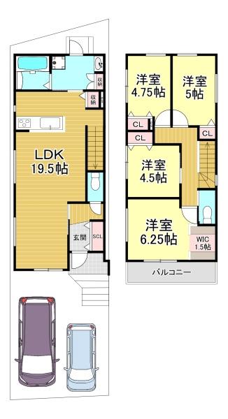 新築戸建 向日市寺戸町中垣内2号地