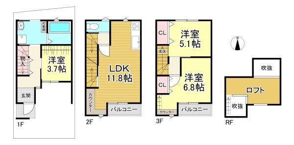 向日市森本町下森本　新築戸建