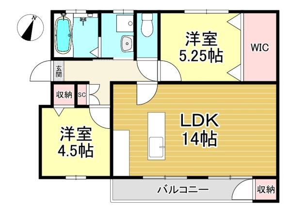 竹の台団地F2棟