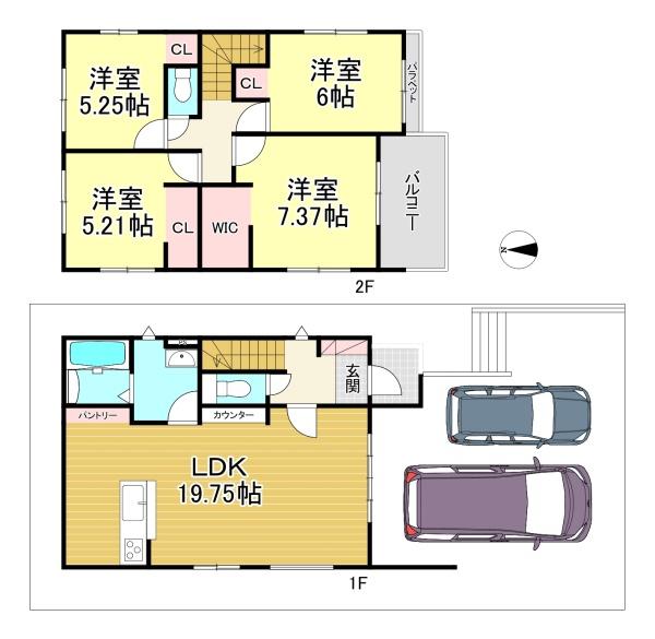 新築戸建 西京区大原野西境谷町三丁目1期1号地