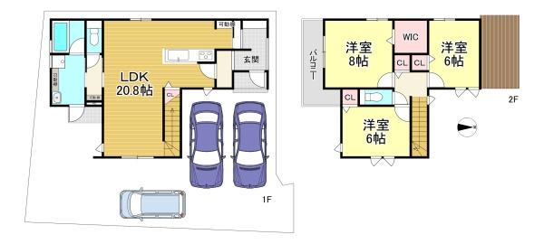 新築戸建 向日市上植野町西小路