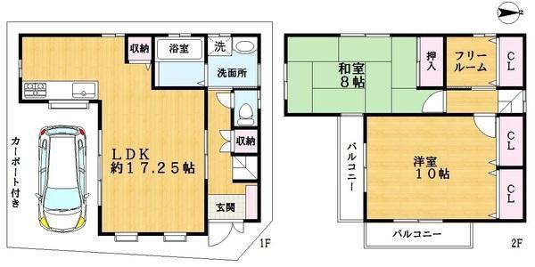 東大阪市加納７丁目の中古一戸建て