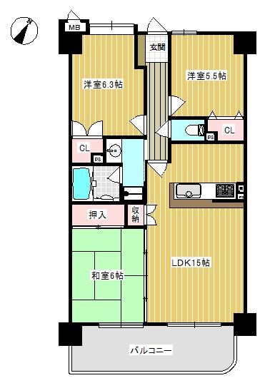 ダイアパレスグランビュー住吉
