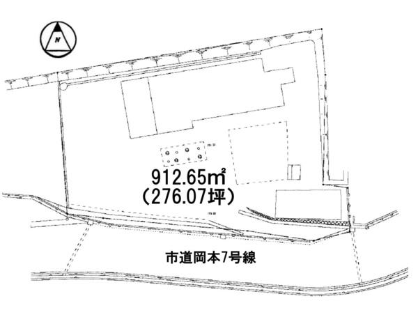 草津市岡本町の土地