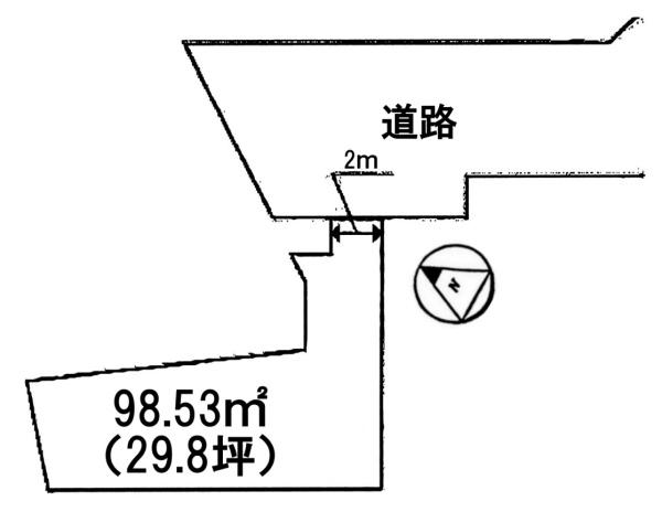 草津市笠山３丁目の土地