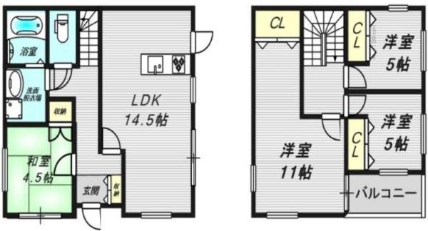 大津市大石中４丁目の中古一戸建て