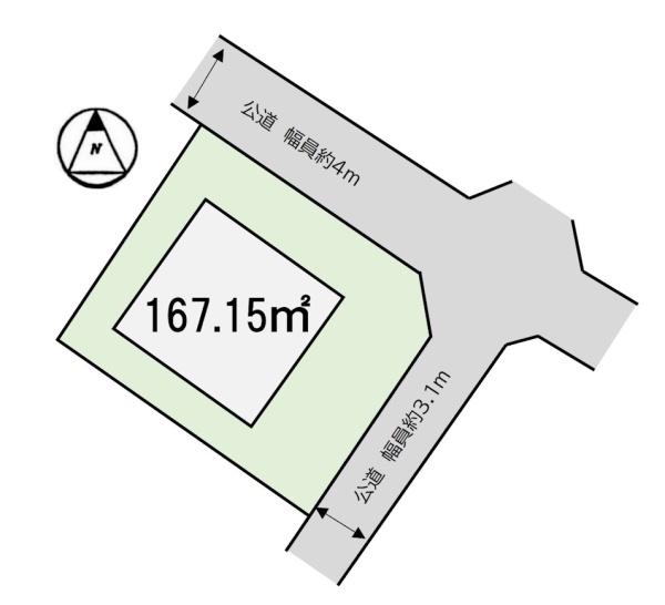 栗東市綣１０丁目の土地