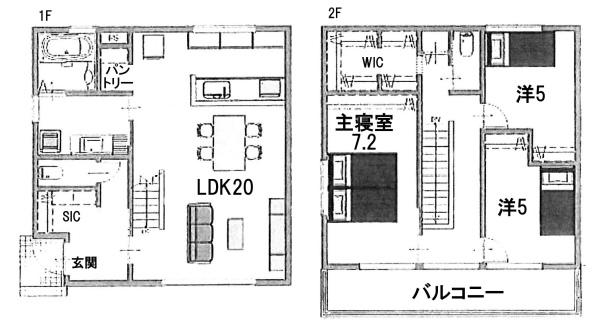 守山市下之郷３丁目の新築一戸建