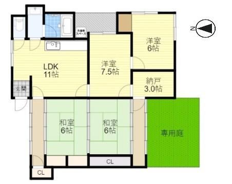 神領3丁目貸家