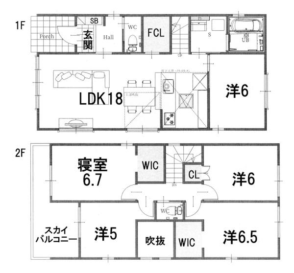 1号棟　全2区画　第1期