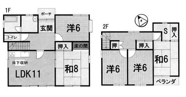 守山市水保町の中古一戸建