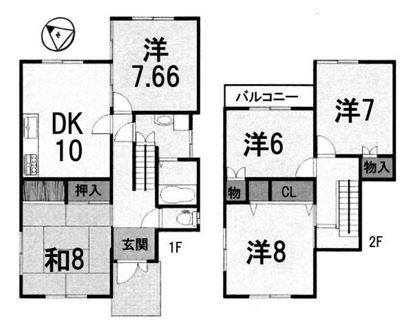 草津市新浜町の中古一戸建