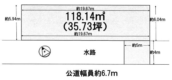 守山市金森町の土地