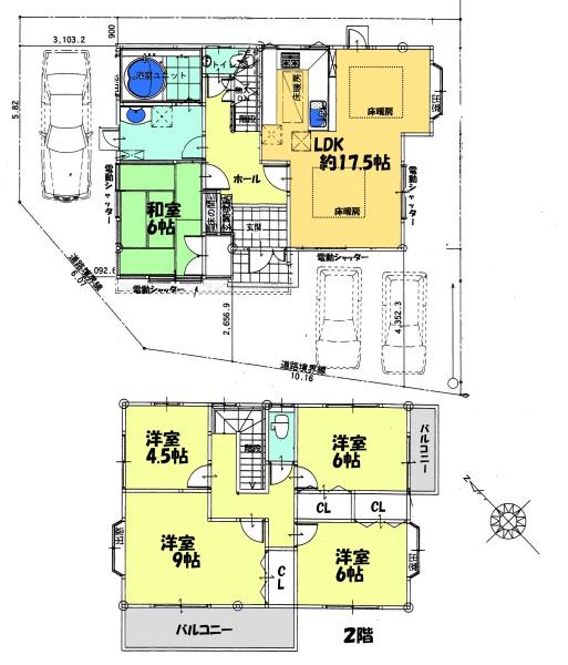 栗東市岡の中古一戸建て