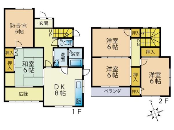 大津市若葉台の中古一戸建