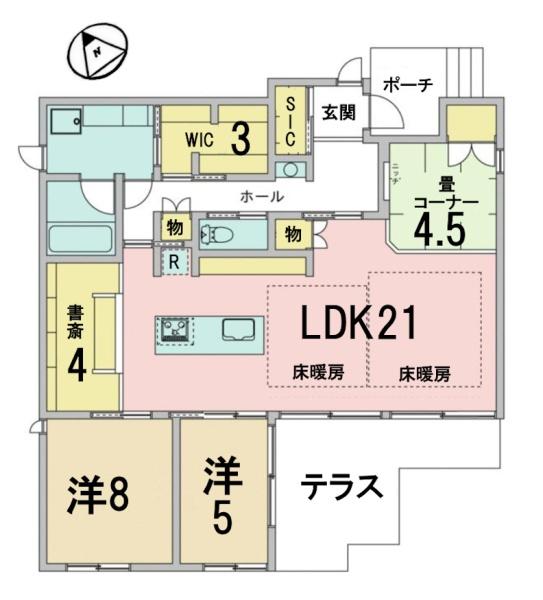 草津市南草津プリムタウン４丁目の中古一戸建