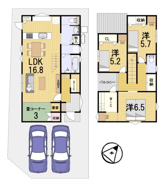 守山市勝部４丁目の中古一戸建