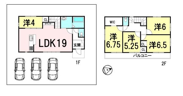 新築一戸建　1号棟　第2期
