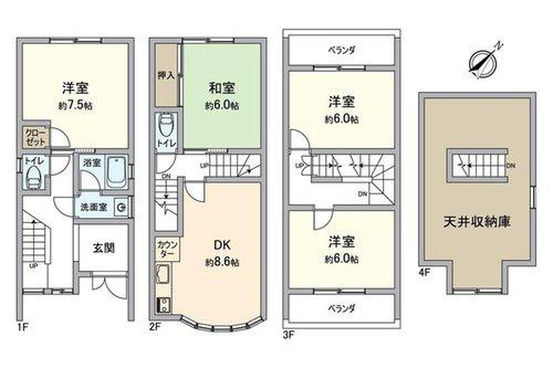 大津市島の関の中古一戸建