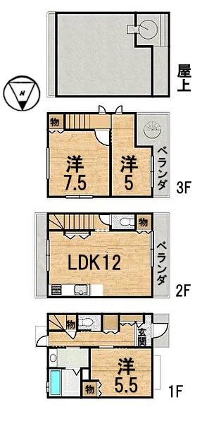 大津市馬場３丁目の中古一戸建