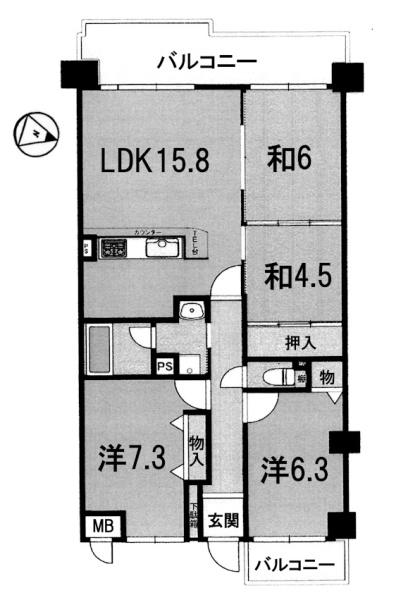 ライオンズマンション大津秋葉台