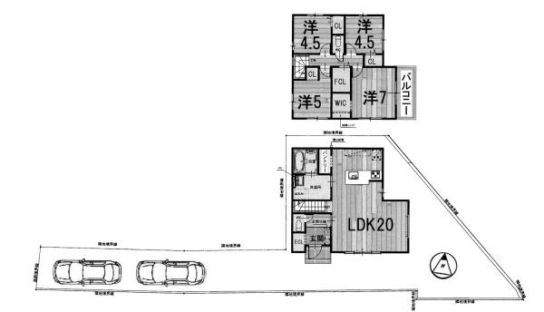 新築一戸建　3号地　第1期