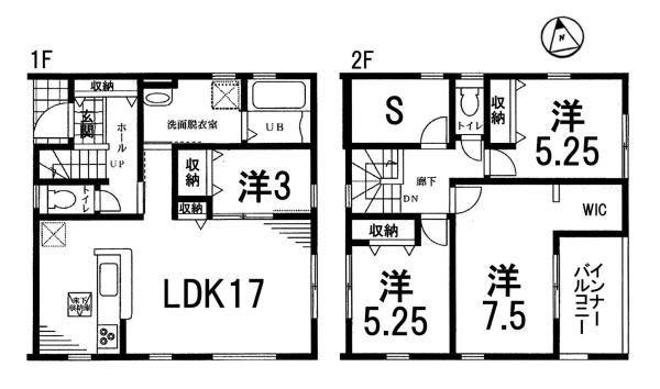 新築一戸建　1号棟　第2期