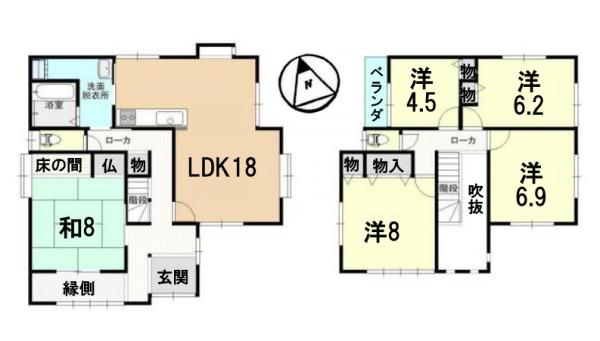 大津市野郷原２丁目の中古一戸建て