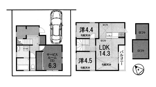 草津市平井１丁目の新築一戸建