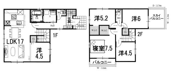 新築一戸建　2号棟　全2区画　第1期