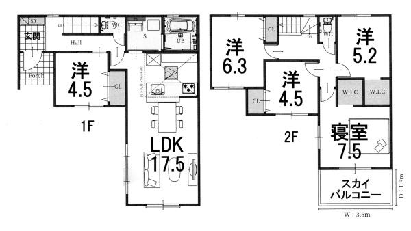 新築一戸建　1号棟　第1期