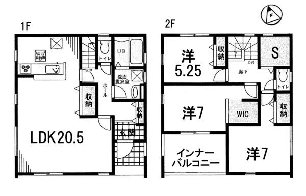 新築一戸建　1号棟　全3区画　第3期