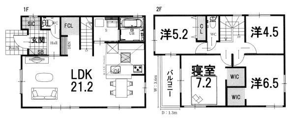 新築一戸建　1号棟　全2区画　第1期