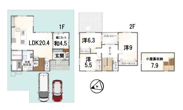 新築一戸建　5号地　第4期