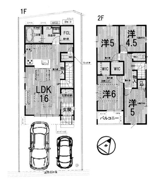 新築一戸建　1号地　第1期　全2区画