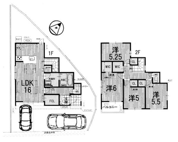 新築一戸建　2号地　第1期　全2区画