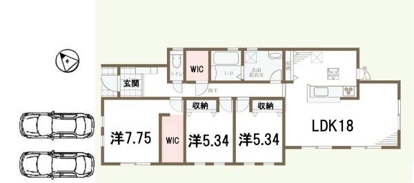 新築一戸建　1号棟　全5区画　第5期