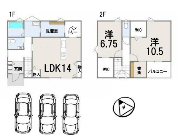 草津市木川町の中古一戸建