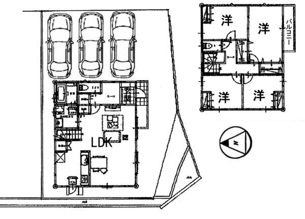 大津市神領２丁目の新築一戸建