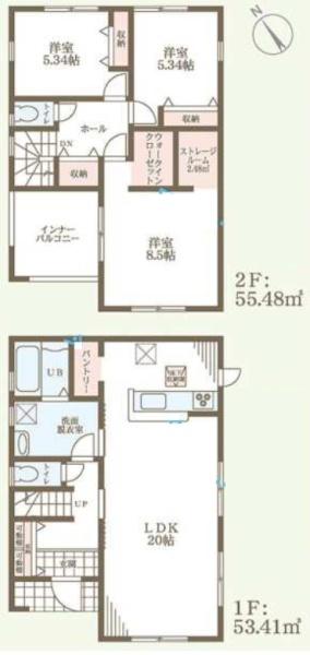 新築一戸建　1号棟　全2区画　第2期