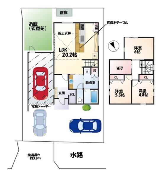 守山市播磨田町の中古一戸建