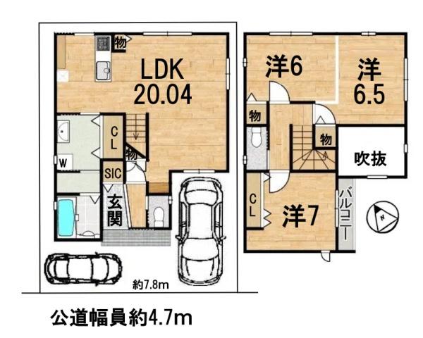 栗東市小柿８丁目の新築一戸建