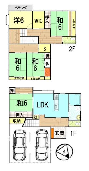 草津市平井３丁目の中古一戸建