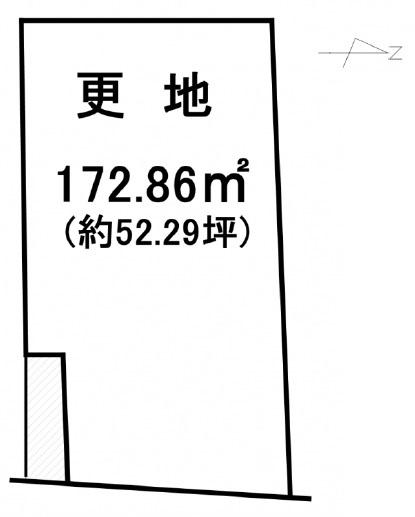 草津市北山田町の売土地