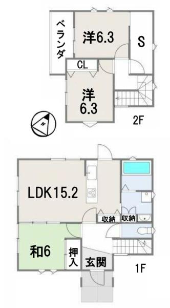 栗東市霊仙寺６丁目の中古一戸建