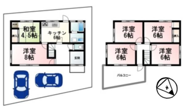 草津市山寺町の中古一戸建