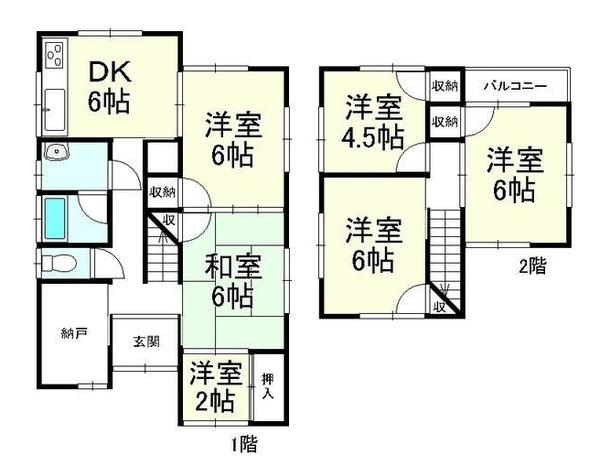 大津市黒津２丁目の中古一戸建