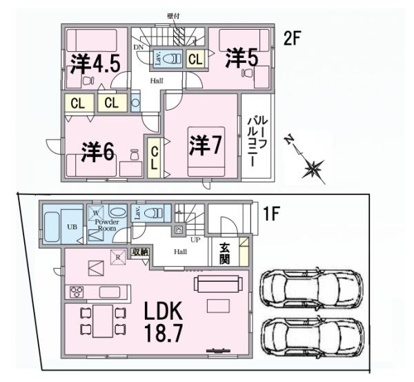 新築一戸建　1号棟　全2区画　第1期