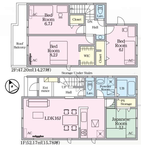 新築一戸建　1号棟　全2区画　24・1期