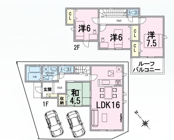 新築一戸建　2号棟　全2区画　第1期